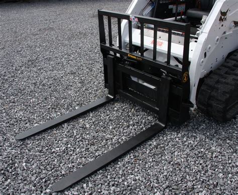 can you use skid steer attachments on a tractor|everything attachments pallet forks.